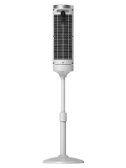 Lasko WhisperForce™ DC 54" Pedestal Tower Fan (8-speed, remote, timer, white)