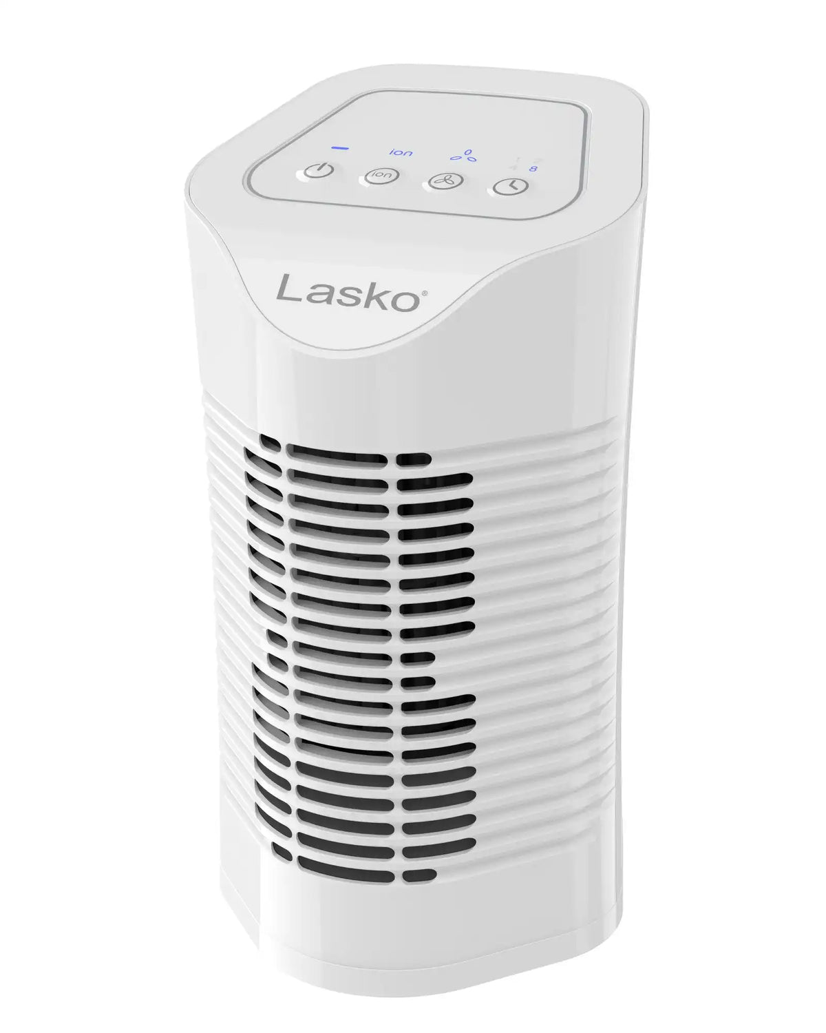 Lasko HF11200 HEPA 11" Table Top Air Purifier (3-speed 3-stage filtration, white)