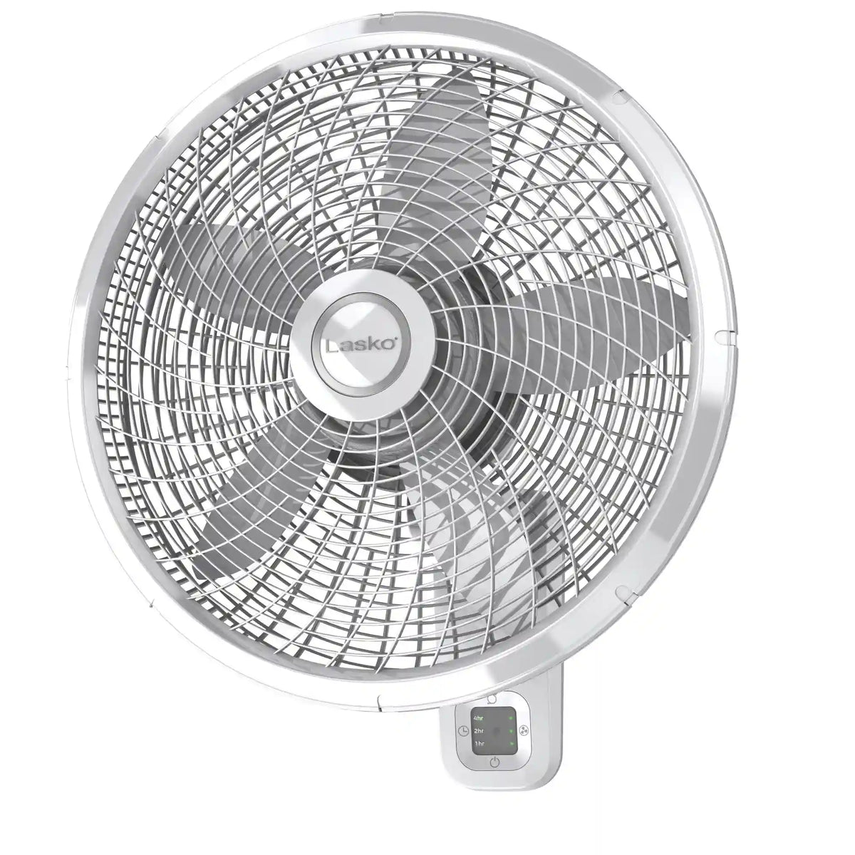 Oscillating Wall-Mount Fan with Remote
